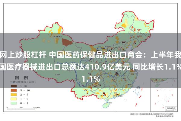 网上炒股杠杆 中国医药保健品进出口商会：上半年我国医疗器械进出口总额达410.9亿美元 同比增长1.1%